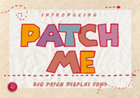 Patch Me Font - Featured Image