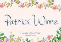 Patrick Winne Font - Featured Image