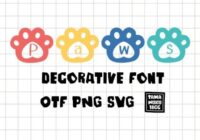 Paws Font - Featured Image