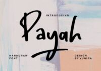 Payah Font - Featured Image