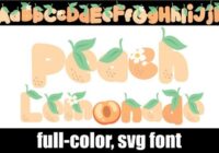Peach Lemonade Font - Featured Image