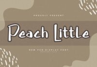Peach Little Font - Featured Image