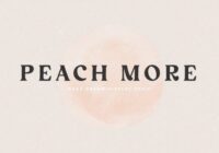 Peach More Font - Featured Image