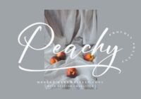 Peachy Font - Featured Image