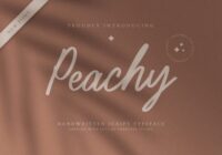 Peachy Script Font - Featured Image