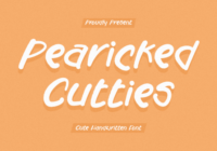 Pearicked Cutties Font - Featured Image