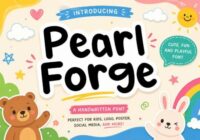 Pearl Forge Font - Featured Image