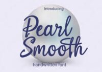 Pearl Smooth Font - Featured Image