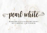 Pearl White Font - Featured Image