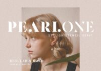 Pearlone Font - Featured Image