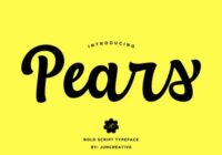 Pears Font - Featured Image