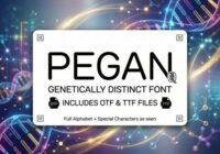 Pegan Font - Featured Image