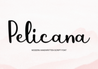 Pelicana Font - Featured Image