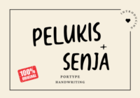 Pelukis Senja Font - Featured Image