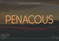 Penacous Rounded Font - Featured Image