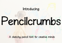 Pencilcrumbs Font - Featured Image