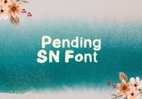 Pending Sn Font - Featured Image