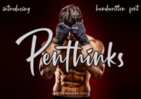 Penthinks Font - Featured Image