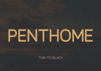 Penthome Font - Featured Image