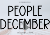 People December Font - Featured Image