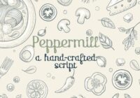 Peppermill Font - Featured Image