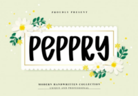 Peppry Font - Featured Image