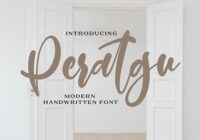 Peratgu Font - Featured Image