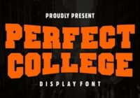 Perfect College Font - Featured Image
