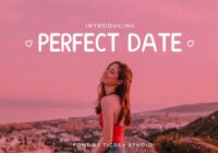 Perfect Date Font - Featured Image