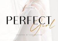 Perfect Girl Font - Featured Image