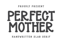 Perfect Mother Font - Featured Image