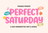 Perfect Saturday Font - Featured Image