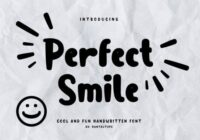 Perfect Smile Font - Featured Image
