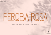 Peroba Rosa Font - Featured Image