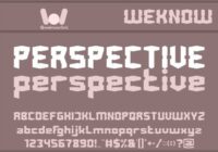 Perspective Font - Featured Image