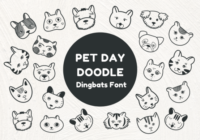 Pet Day Doodle Font - Featured Image