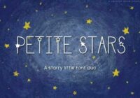 Petite Stars Font - Featured Image