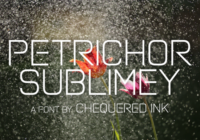 Petrichor Sublimey Font - Featured Image