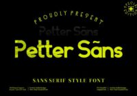 Petter Sans Font - Featured Image