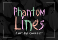 Phantomlines Font - Featured Image