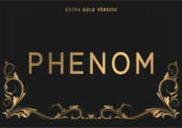 Phenom Extra Bold Font - Featured Image