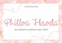 Philloa Hisoda Font - Featured Image