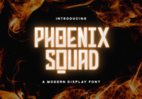 Phoenix Squad Font - Featured Image