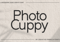 Photo Cuppy Font - Featured Image