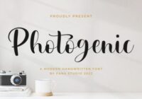 Photogenic Font - Featured Image