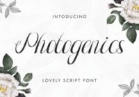 Photogenics Font - Featured Image