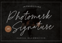 Photomark Signature Font - Featured Image