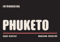 Phuketo Font - Featured Image