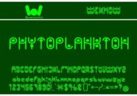 Phytoplankton Font - Featured Image