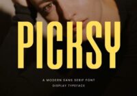 Picksy Font - Featured Image
